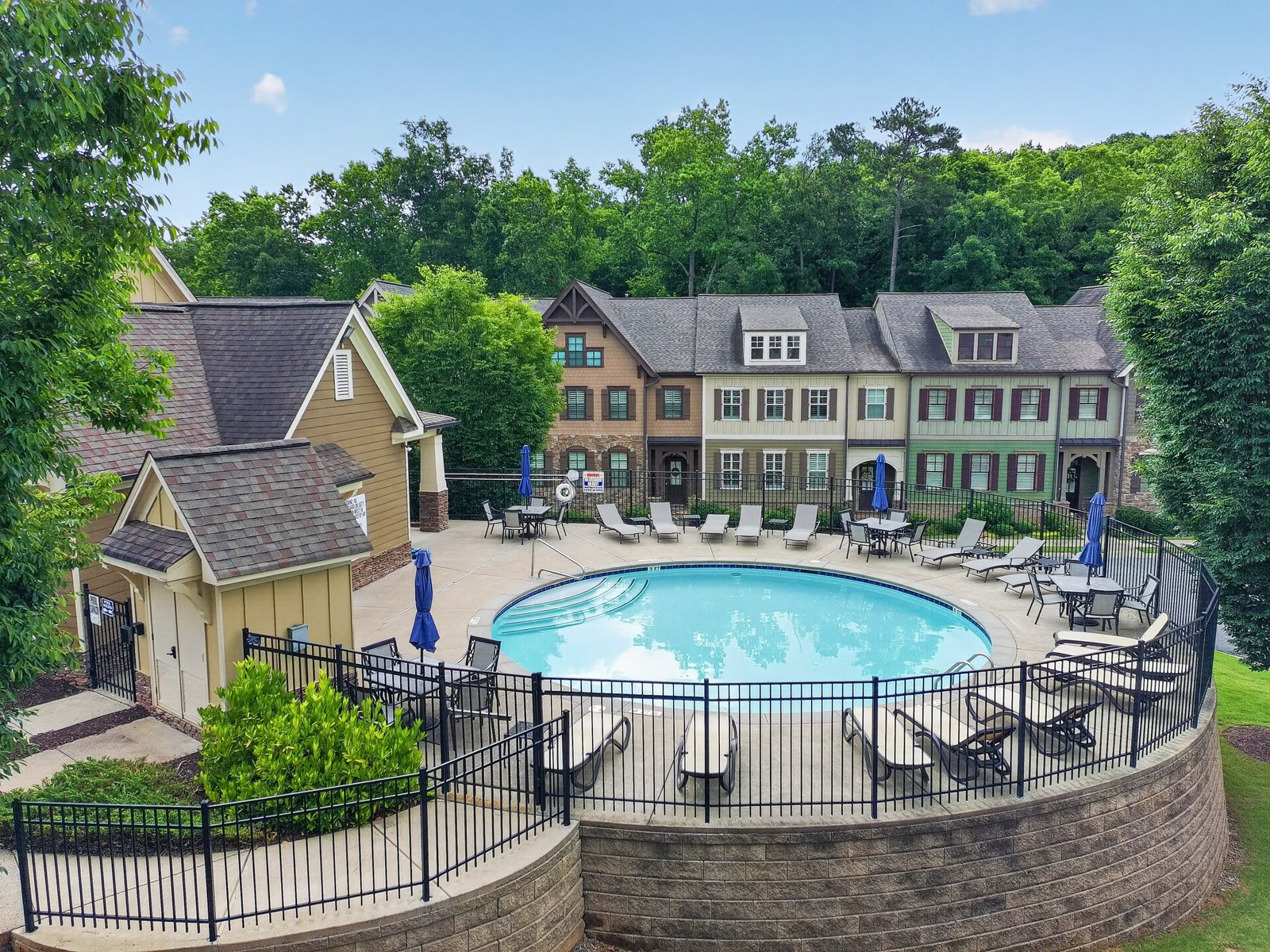 Community pool at Overlook at The Sixes